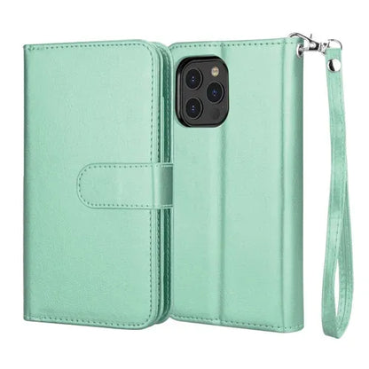 Luxury Leather Wallet iPhone Case Cover