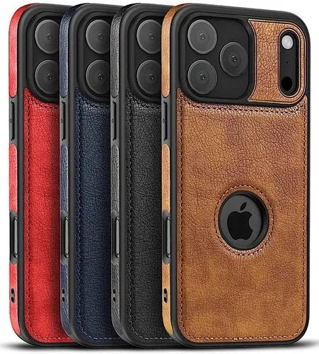 Slim Luxury Leather Case Cover for iPhone