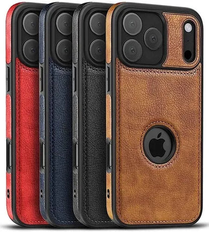Slim Luxury Leather Case Cover for iPhone