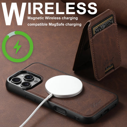 Magnetic wallet case for iPhone - product view
