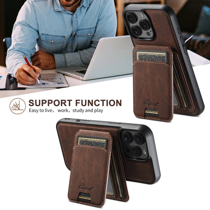 2-in-1 magnetic wallet phone case - detail view