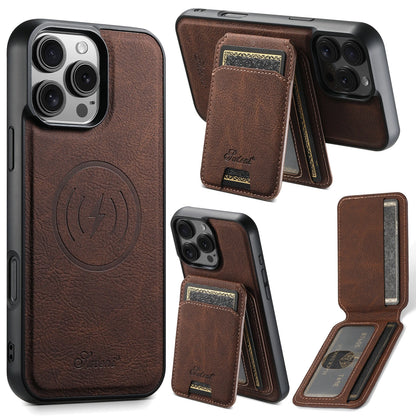 MagSafe-compatible wallet case for iPhone - color and fit view