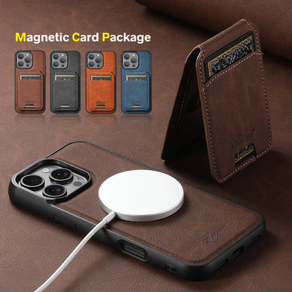 iPhone magnetic wallet case - stand and holder view